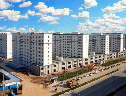 甘肅建投蘭州新區(qū)10萬㎡裝配式鋼結(jié)構(gòu)保障房項(xiàng)目